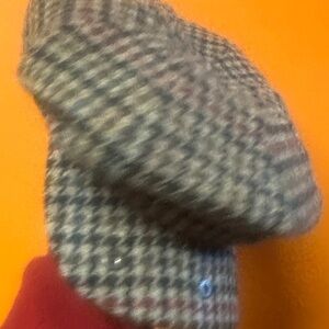 Stylish Houndstooth Men's Flat Cap